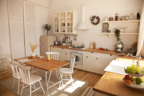 20 Dining Kitchen Ideas to Save Space in a Small Apartment