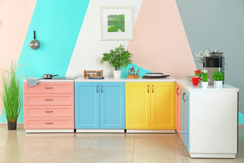 kitchen ke liye best colour