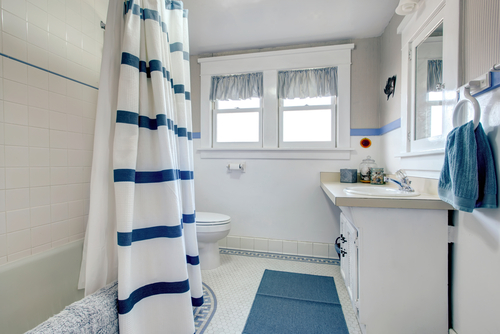 15 bathroom curtain ideas for the shower or bathtub area