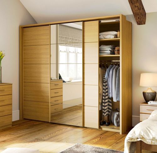 15 Wardrobe Design with Dressing Table Ideas