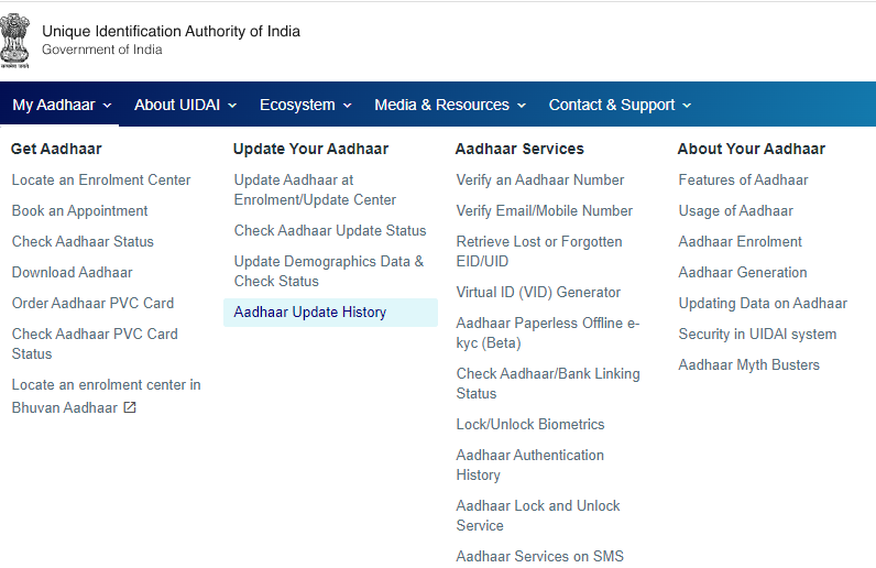 Aadhar Card Update 2023: How to Change Address in Aadhar Card (Online ...