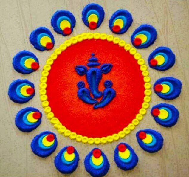 Easy Rangoli Designs for 2023 | Simple Rangoli Designs To Try At Home