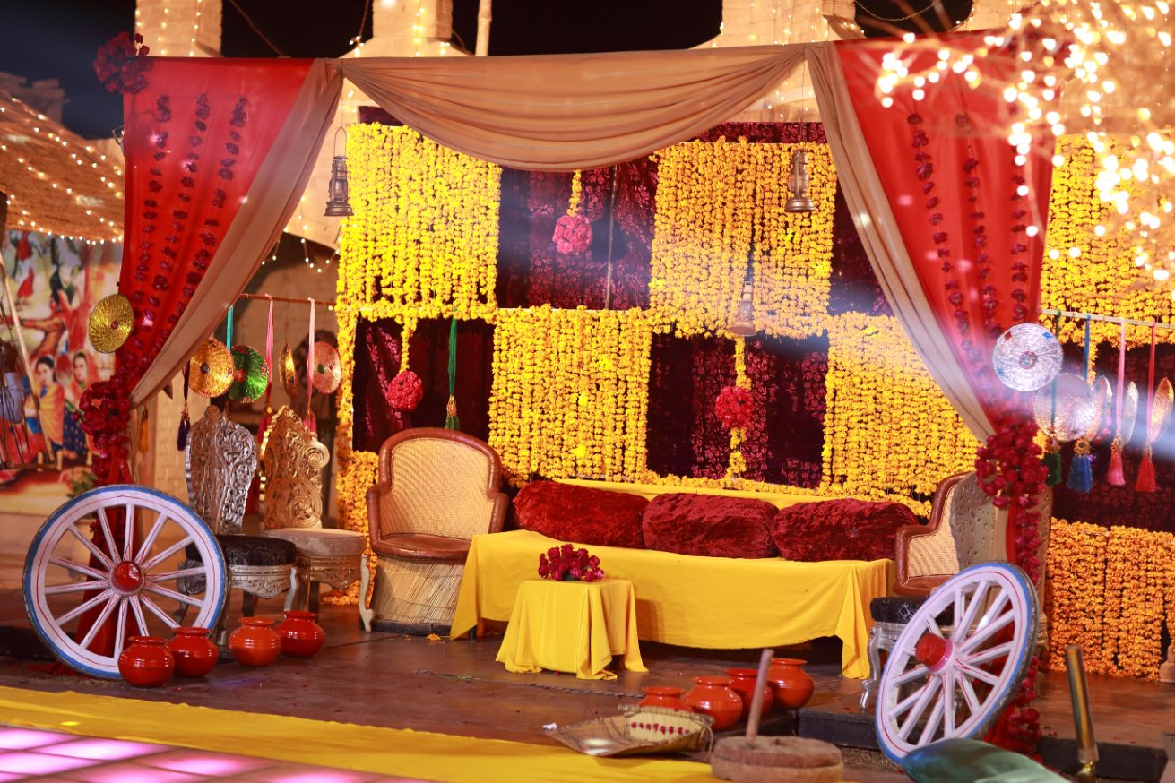 Punjabi Mehndi & Sangeet Event Decorations - DST International