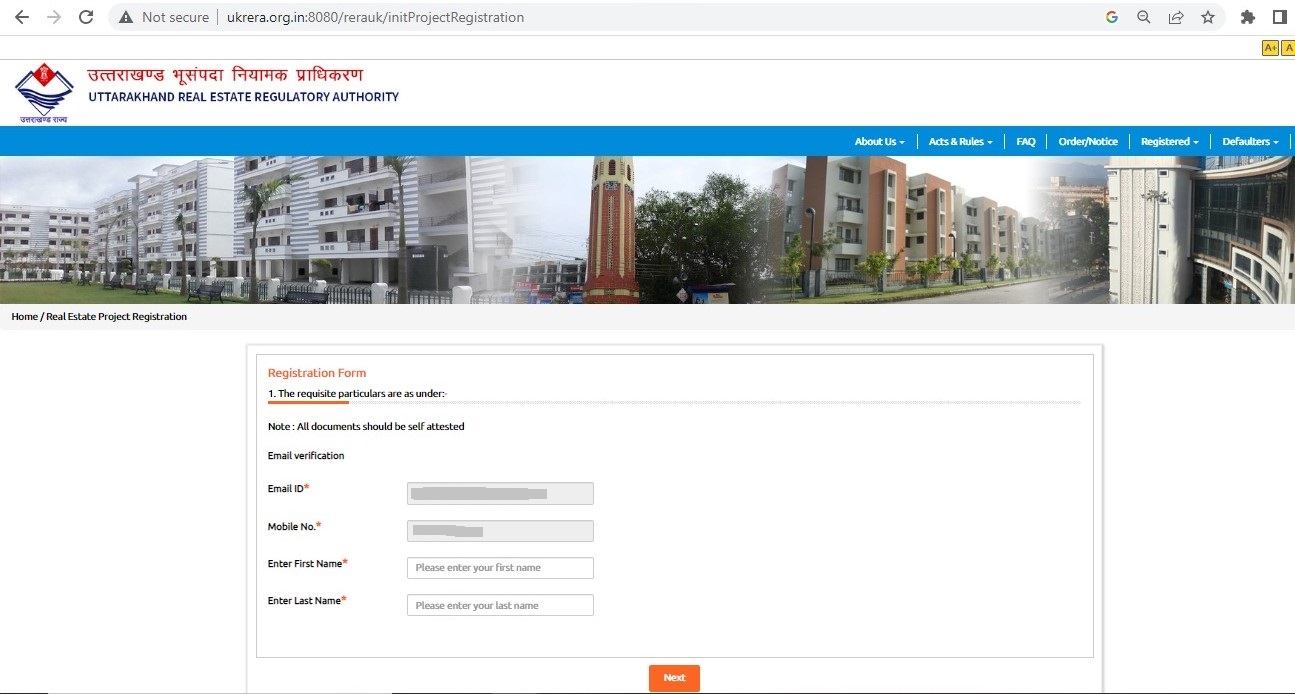RERA Uttarakhand 2023 Project Registration, List & Complaint Filing