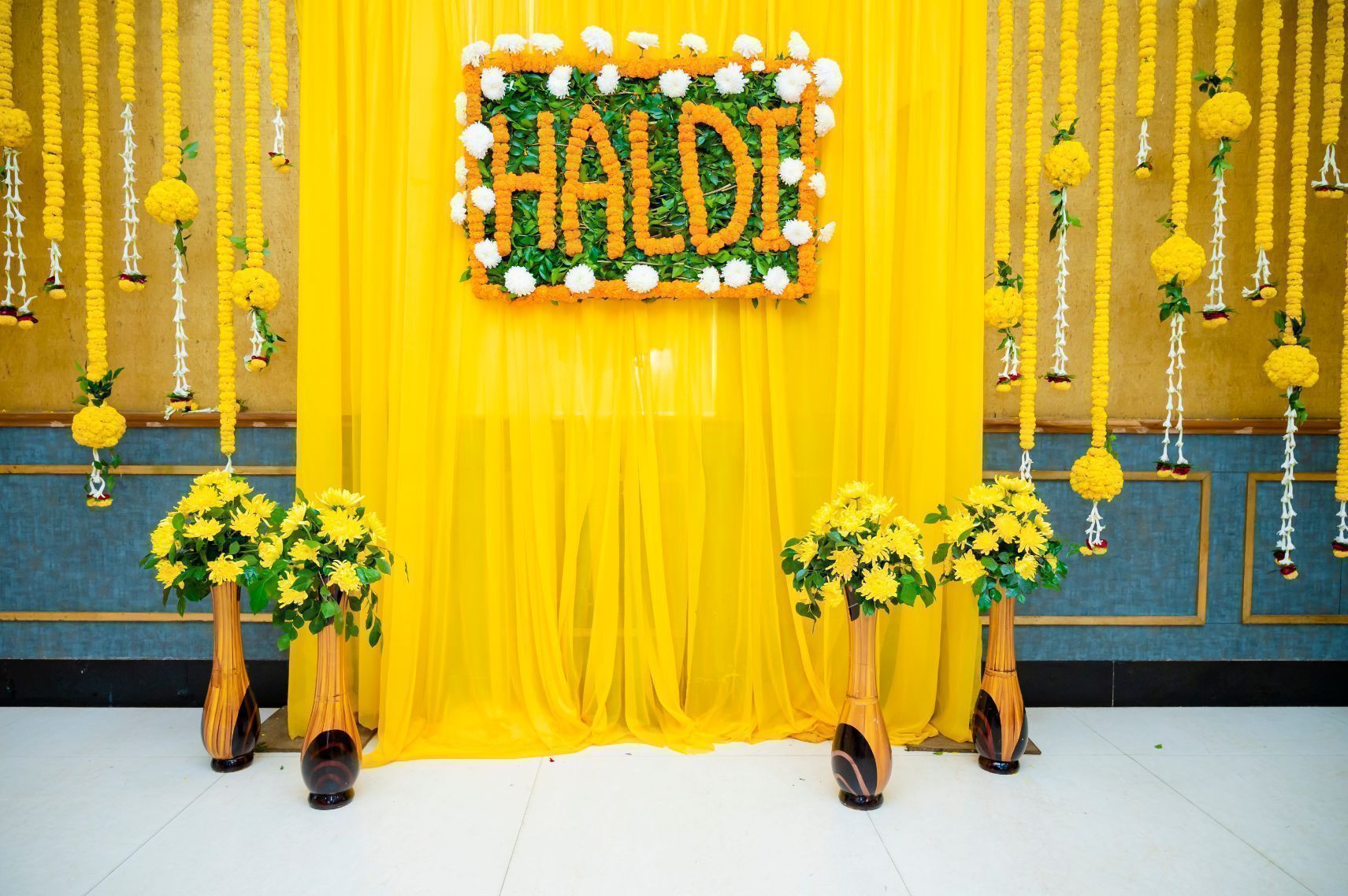 10 Haldi Decoration Ideas for Your Home Haldi Ceremony