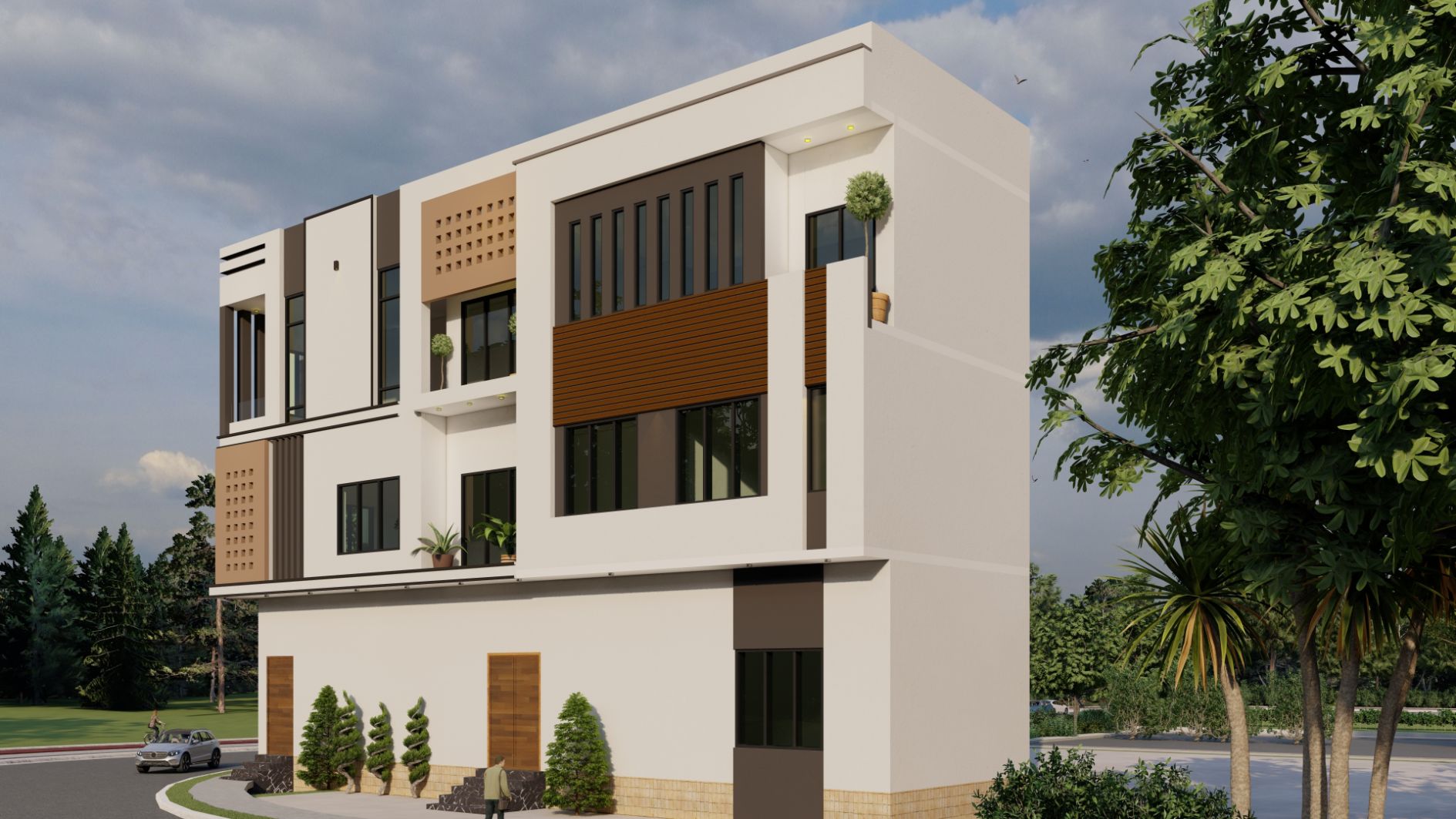 G 2 Independent Floor House Plan Elevation Design at Rs 4000/sq ft