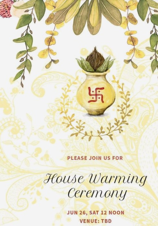 House Warming Invitation In Tamil Template Infoupdate