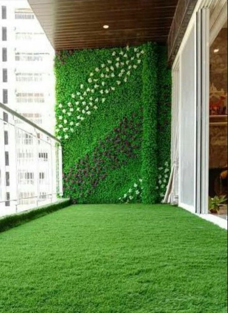 Go Green With These Trendy Artificial Grass Wall Design Ideas - Artificial Plant Wall Decor Ideas