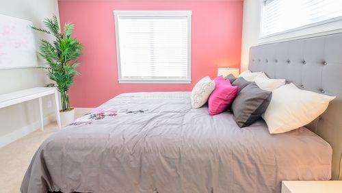 light pink color wall