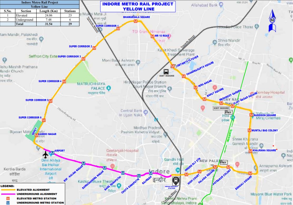 Indore Metro: Route, Map, Schedule, Fare, and Real Estate Impact