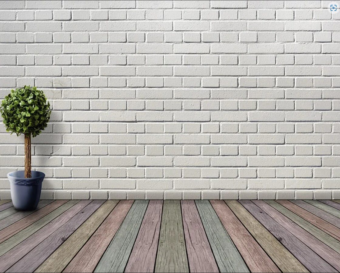 A brick wall background in white- Brick Wall Design