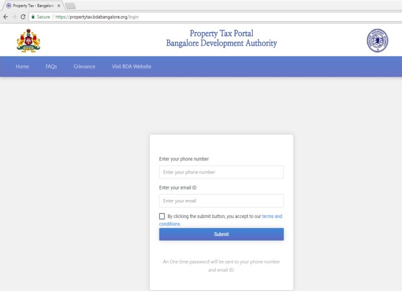How to do BDA Property Tax Payment Bangalore Property Tax