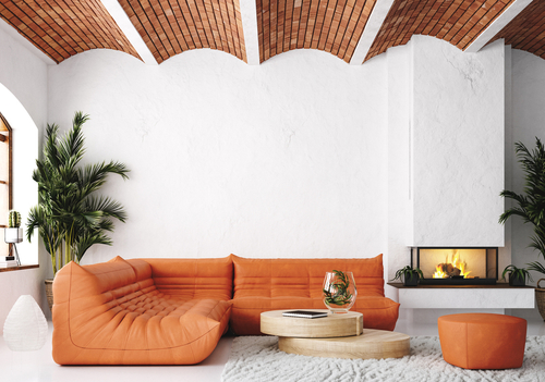 Curved Wooden Ceiling Design