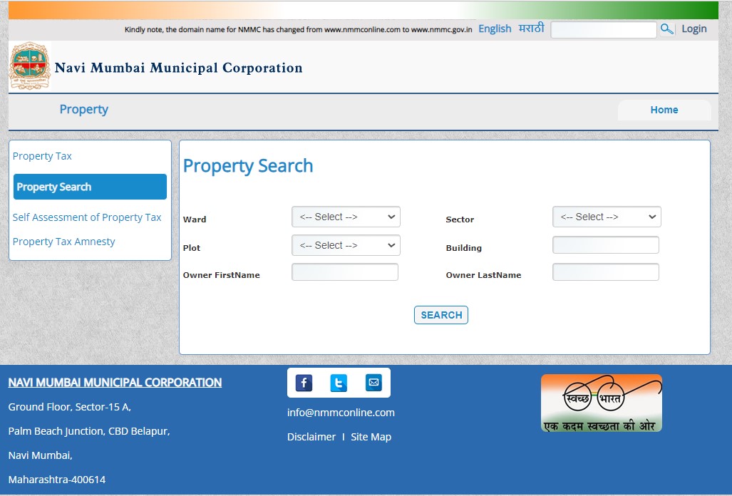 NMMC Property Tax Payment Navi Mumbai Property Tax 2023