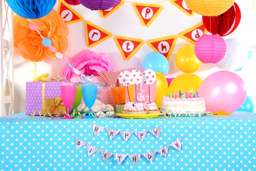 Kids birthday decor