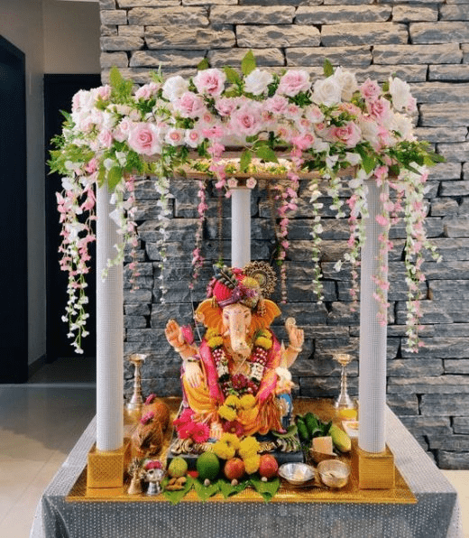 Ganapati Flower Decoration Ideas to Consider in 2022