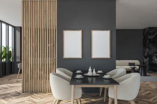 Divider Design Between Living Room And Dining | Baci Living Room