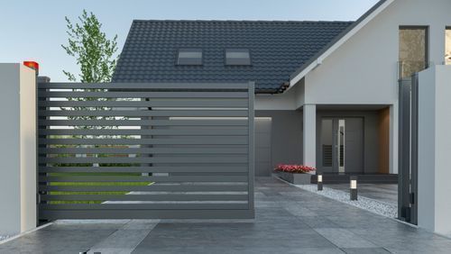 simple house gates design