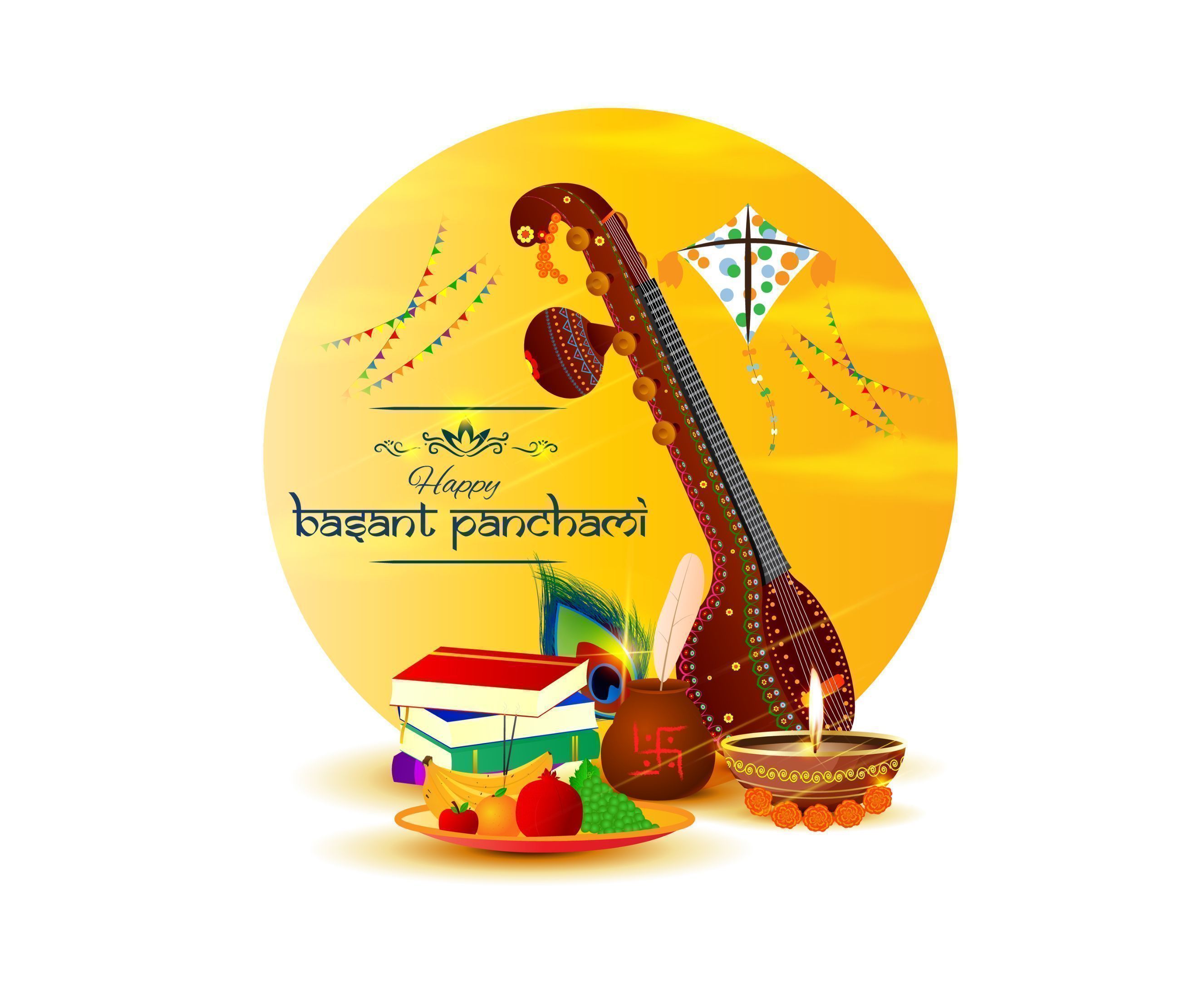 Basant Panchami 2023 Decoration Celebration Saraswati Puja At Home   Basant Panchami Celebration 