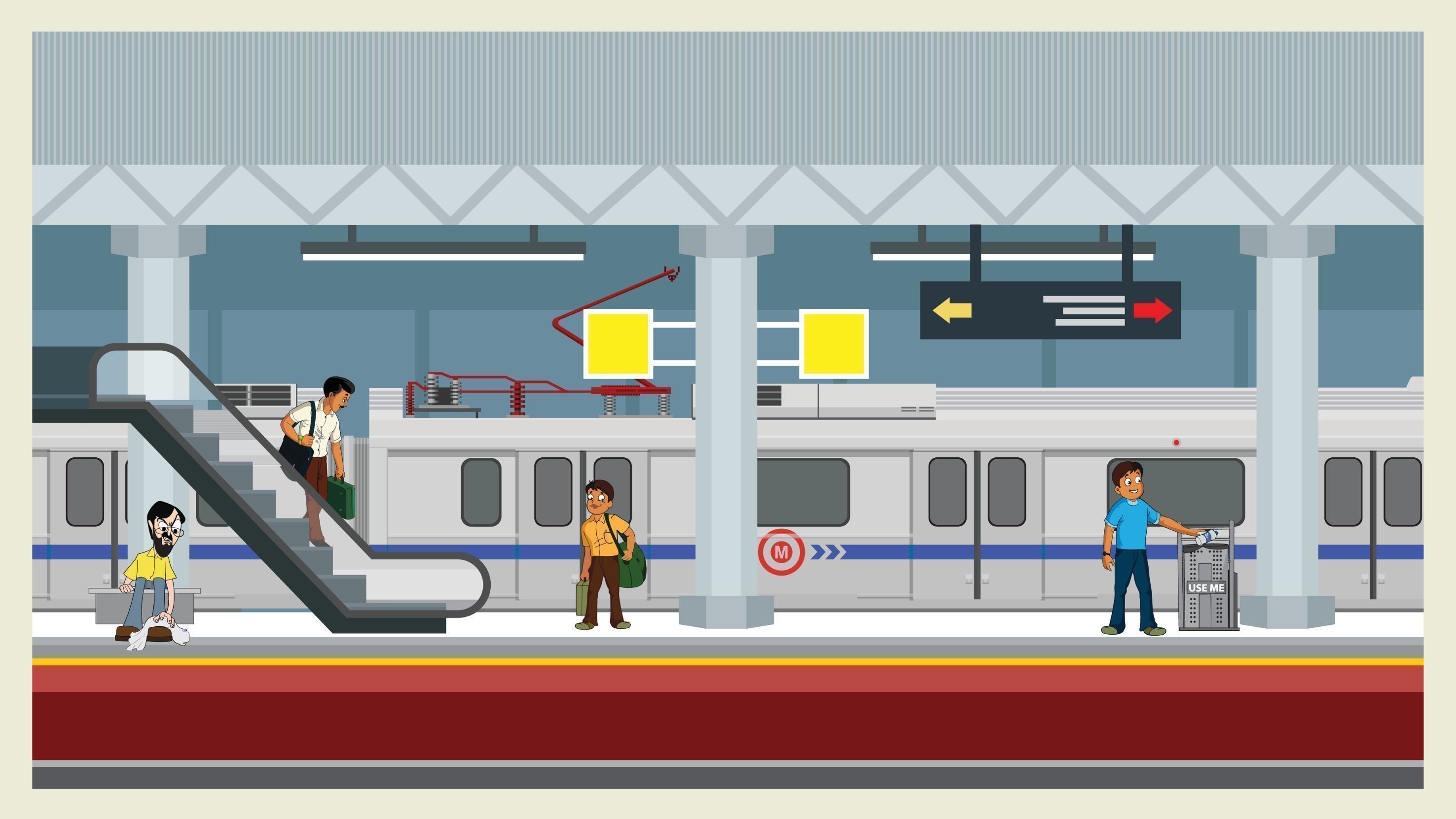 Jama Masjid Metro Station - Route, Map and Nearby Places