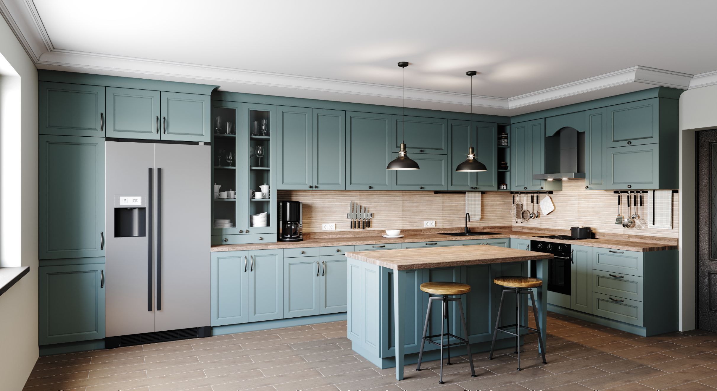 Duck Egg Blue Kitchen Ideas | Cabinets Matttroy