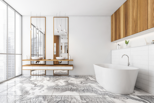 16 Contemporary Color Combinations For Bathroom Tiles