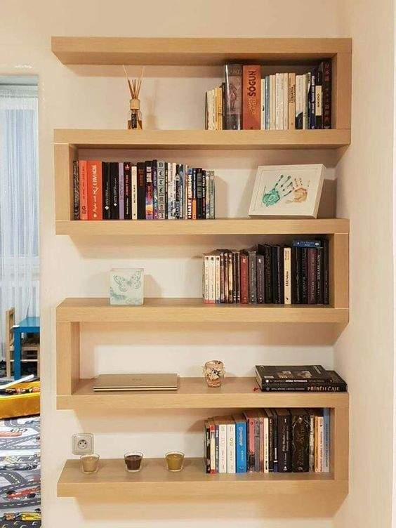 Wall on sale book stand