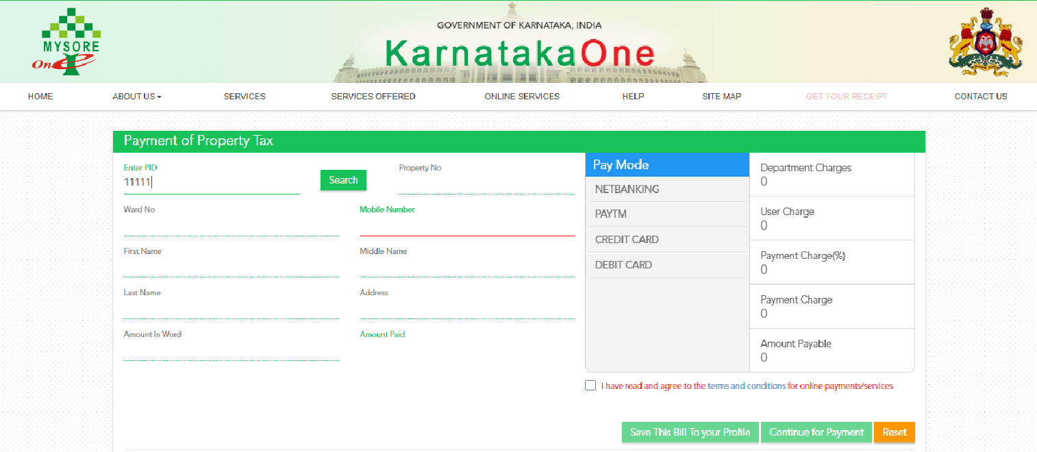 Karnataka Property Tax 2023 How to Calculate and Pay Online & Offline