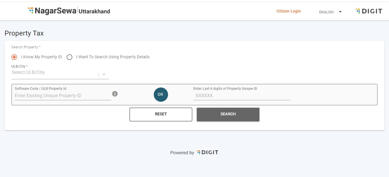 Uttarakhand Property Tax Online Payment NagarSewa & More