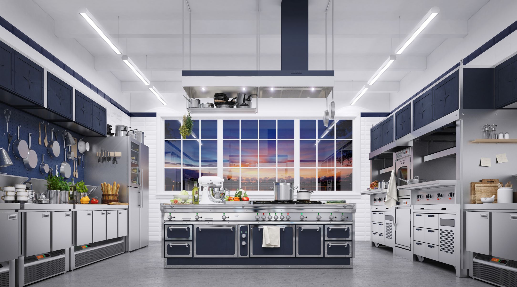 island shaped modular kitchen idea