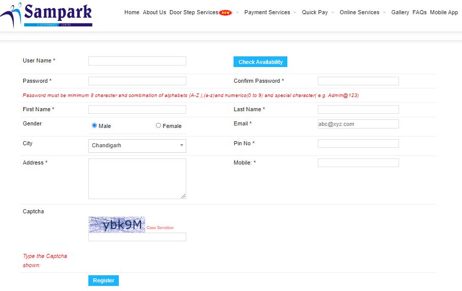 Water Bill Chandigarh MCC Pay Online and Offline