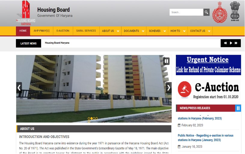 Haryana Housing Board Scheme 2023 Latest Updates and Details