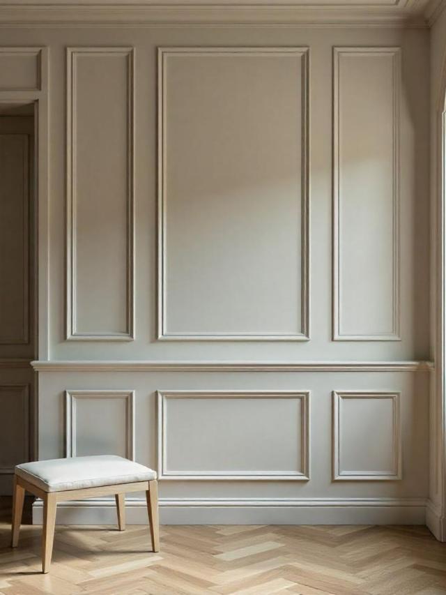 Wall Molding Ideas Designs Chair Rail Molding Ideas: Simple