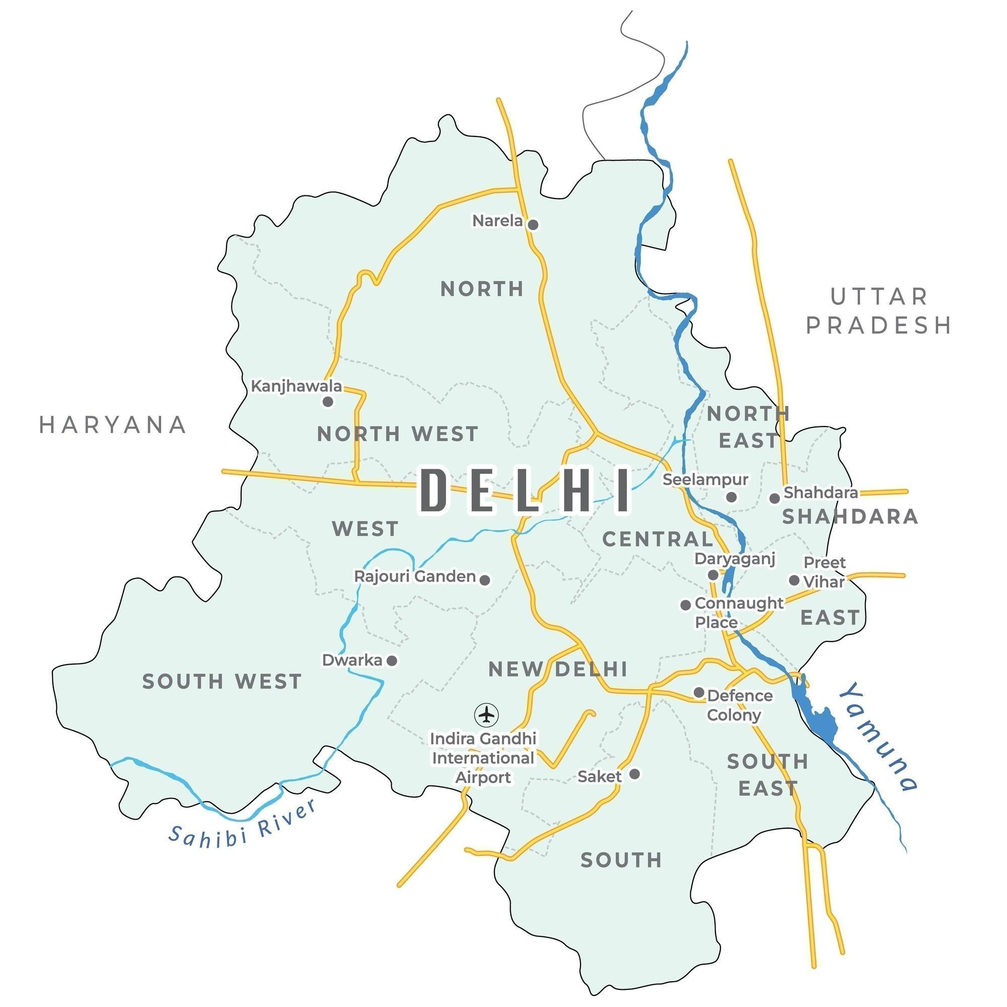 Outer Ring Road Delhi - Route Map, Facts, News & Key Localities