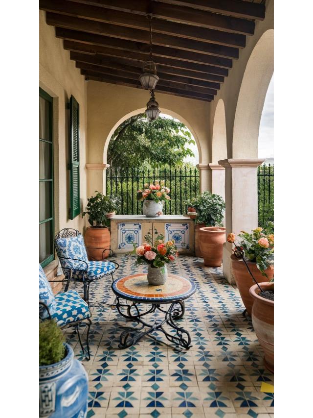 Porch Design Ideas Italian