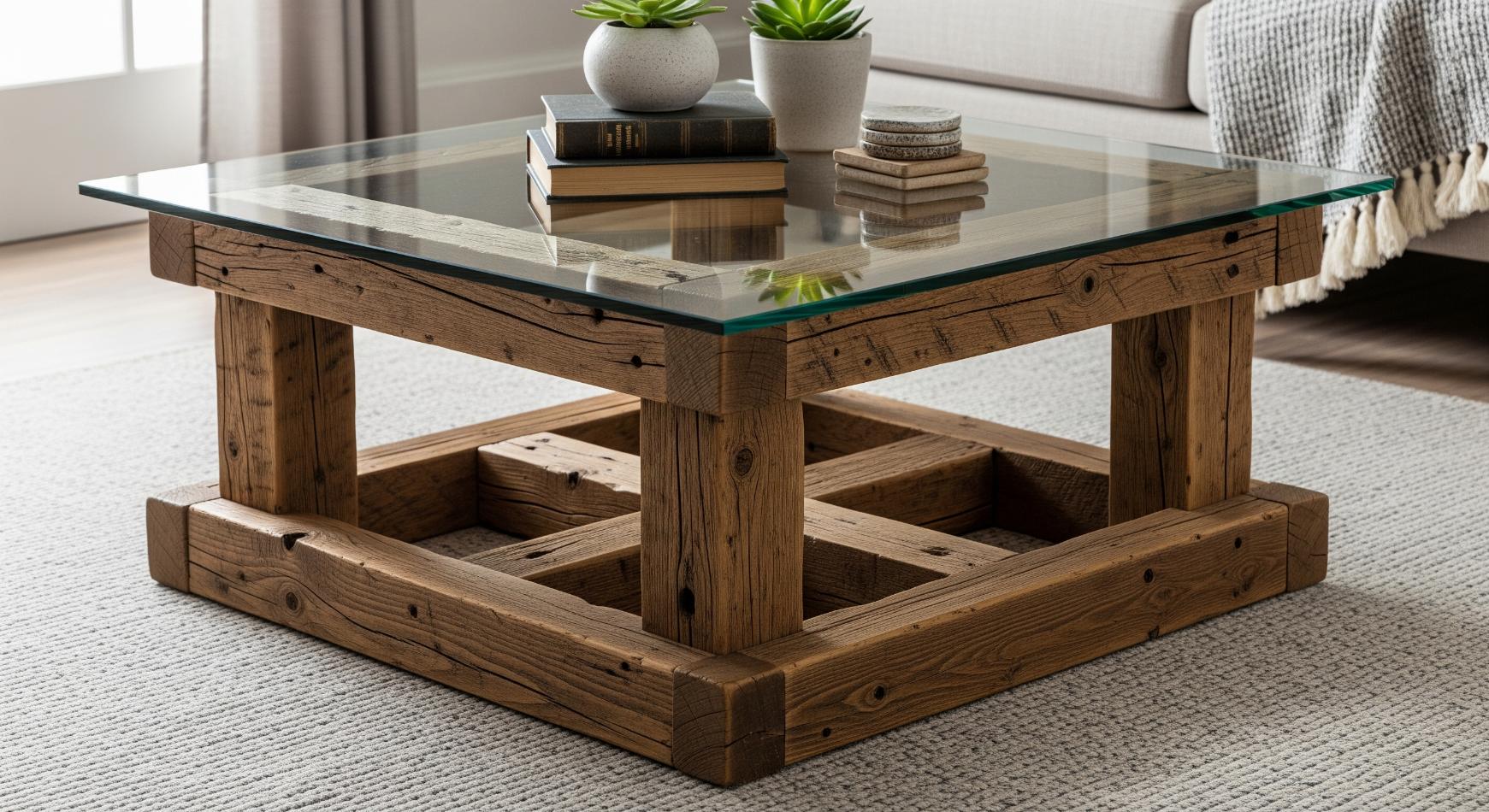 9 Glass Top Coffee Table Design Ideas for Modern Homes