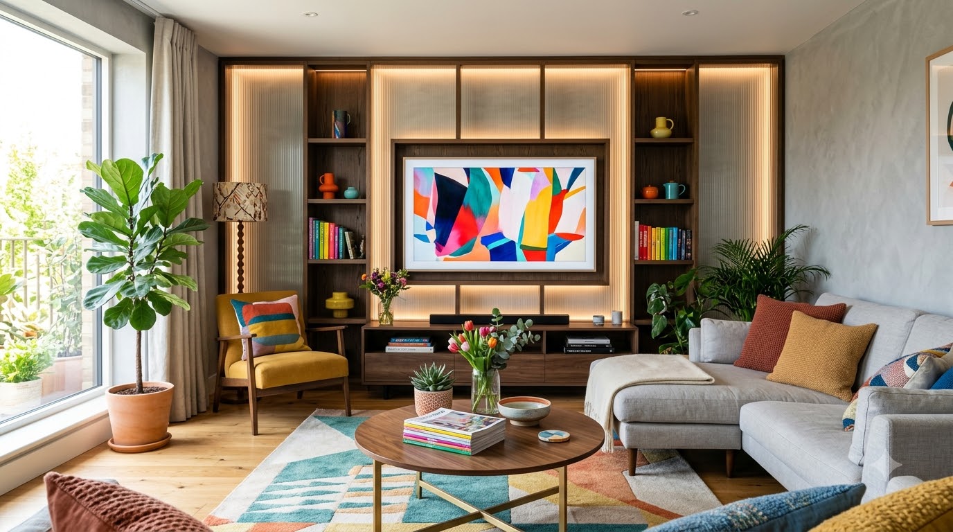 10 TV Wall Designs Beyond the Usual Wooden Panel