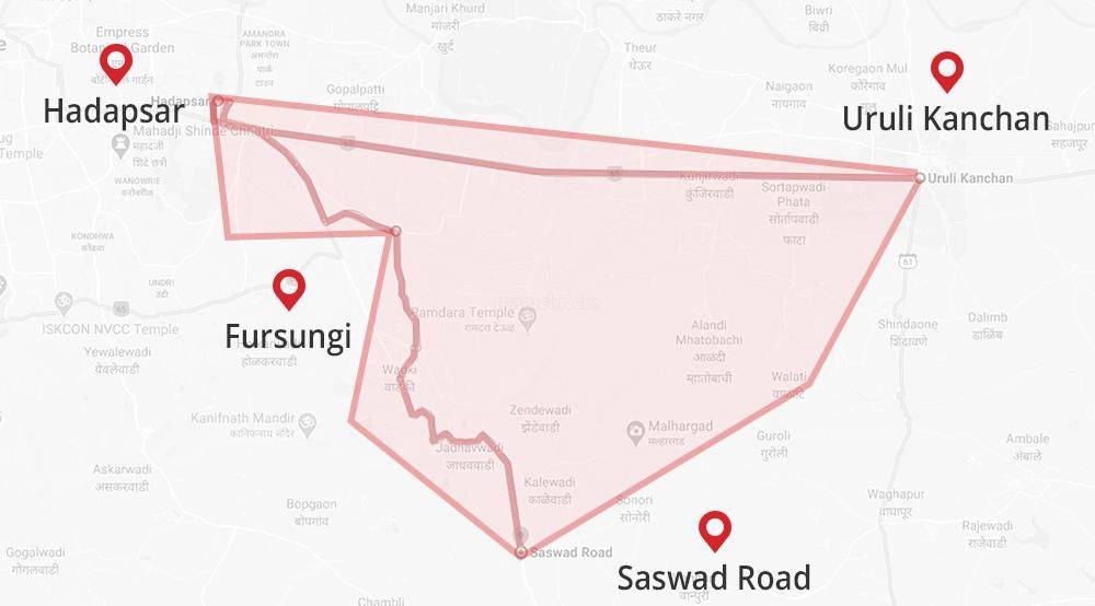 Pune Industrial Area Map Plots/Land For Sale In Solapur Industrial Corridor, Pune