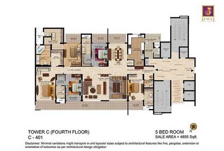 Jewel Of India In Jawahar Lal Nehru Marg Jaipur 10 Floor Plans