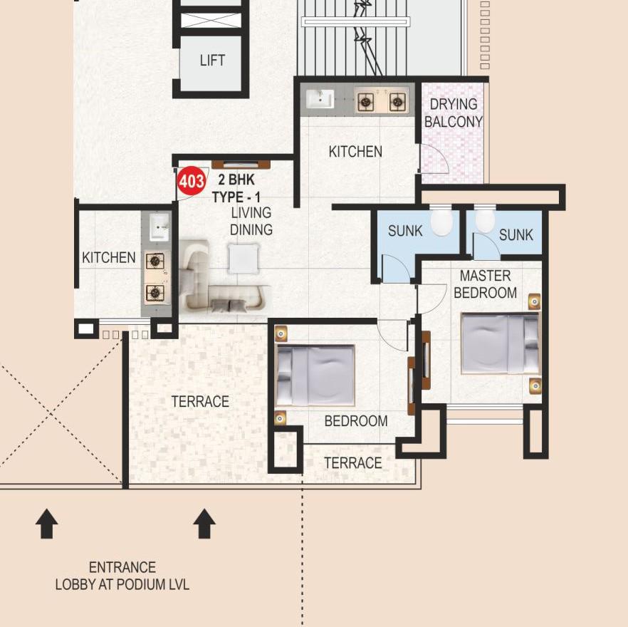 Empress City in Ganesh peth, Nagpur Price, Brochure, Floor Plan, Reviews