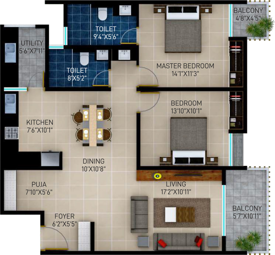 Sekhar Alturas in Whitefield, Bangalore: Price, Brochure, Floor Plan ...