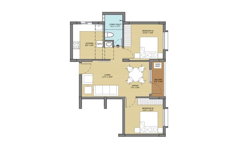 TVS Emerald Flourish in Padapai, Chennai Price, Brochure, Floor Plan