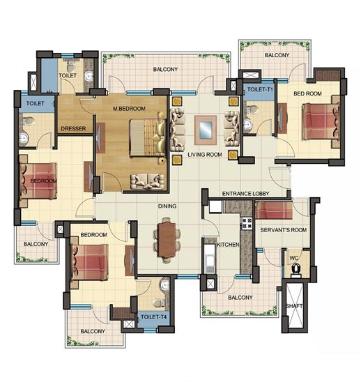 KLJ Greens in Sector 77 , Faridabad Price, Brochure, Floor Plan, Reviews