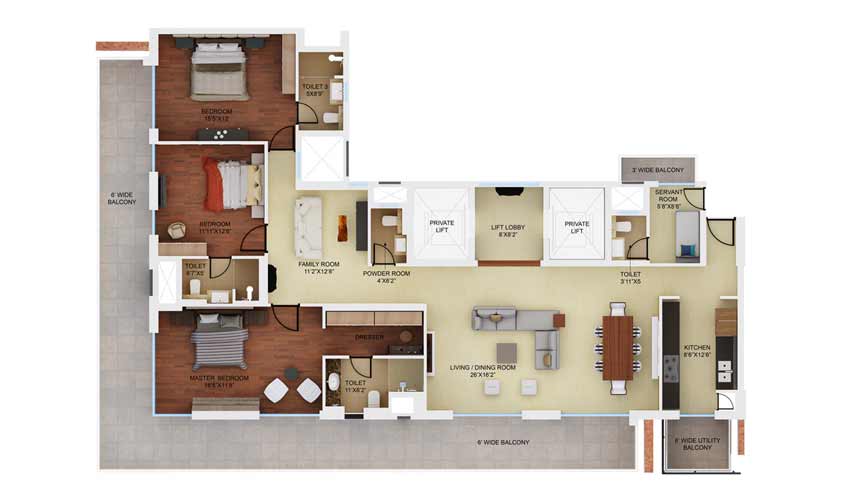 Mahindra Luminare in Sector 59, Gurgaon: Price, Brochure, Floor Plan,  Reviews