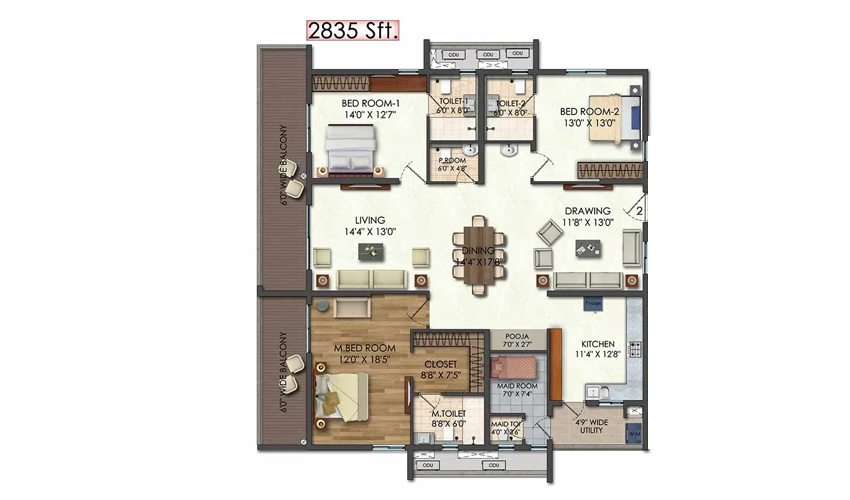 Aparna Luxor Park in Kondapur, Hyderabad Price, Brochure, Floor Plan Aparna Luxor Park in Kondapur, Hyderabad Price, Brochure, Floor Plan
