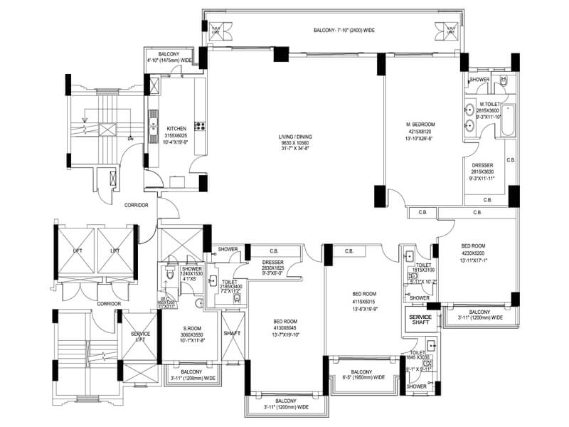 DLF Kings Court in GK II, New Delhi: Price, Brochure, Floor Plan, Reviews