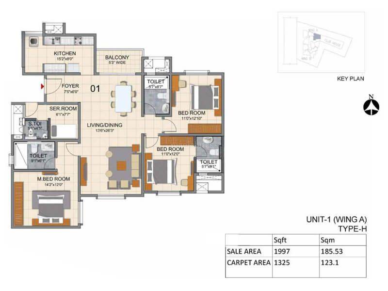 Prestige North Point in Kammanahalli, Bangalore Price, Brochure, Floor