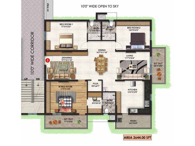 Orange Estella in Karmanghat, Hyderabad Price, Brochure, Floor Plan