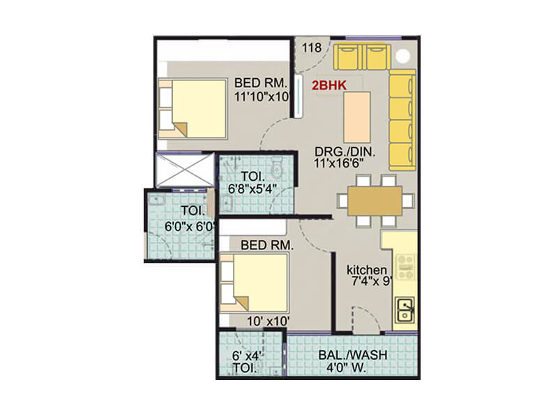 Brij Residency Phase 2 in MR 11, Indore Price, Brochure, Floor Plan