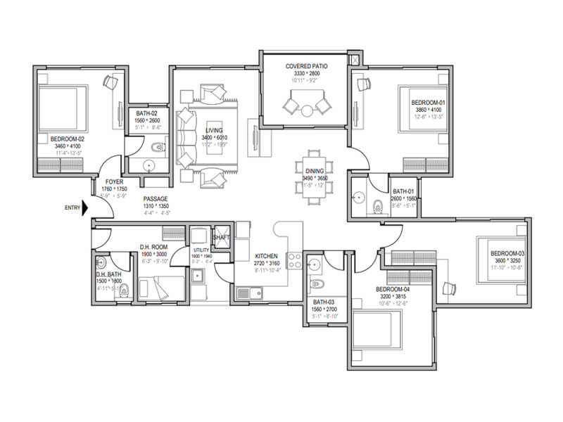 Sobha Windsor In Whitefield, Bangalore: Price, Brochure, Floor Plan ...